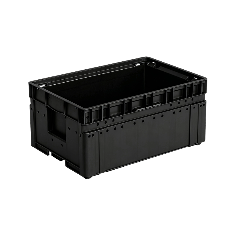 Caja ESD-C-KLT 6428 KLT para transporte de piezas de automoción Caja ESD-C-KLT 6428 KLT para transporte de piezas de automoción